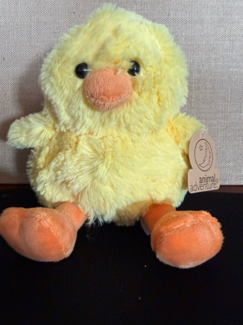 Animal Adventure Yellow Plush Chick with Orange Beak & Feet